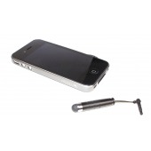 Coque Iphone 4 aluminium Grise 0.5mm avec stylet
