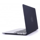Coque Macbook Air 11 Noire Mat Velours 