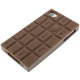 Coque iPhone 4 / 4S tablette de chocolat parfumée 
