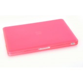 Coque Macbook Pro 13 Rose fluo Velours !