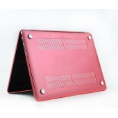 Coque MacBook Pro 15 Retina Rose Velours