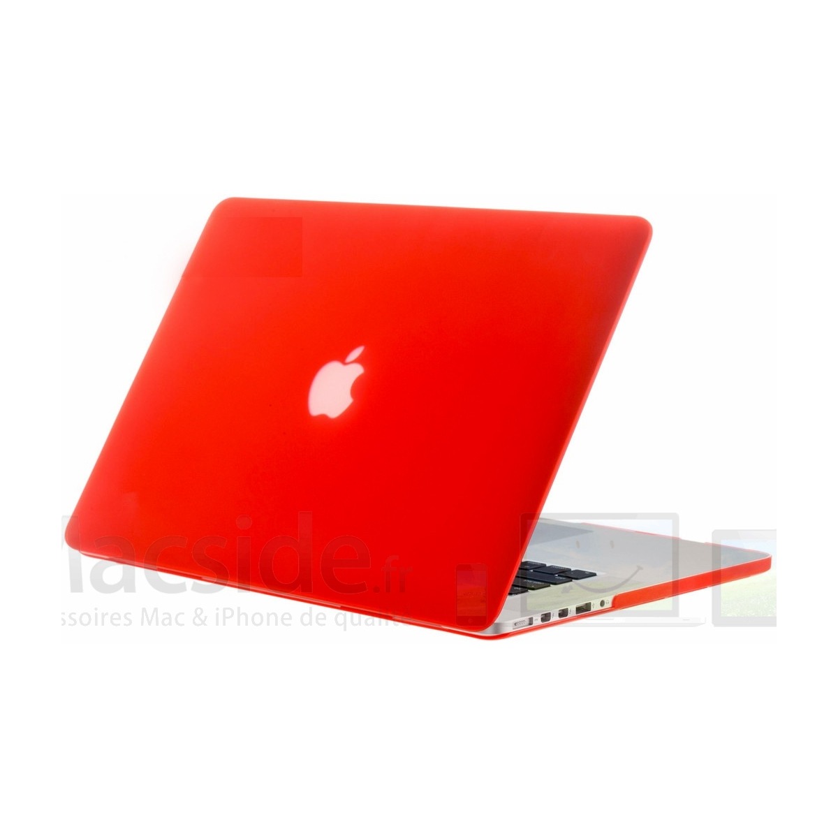 Coque MacBook Pro 13 Retina Rouge Velours﻿