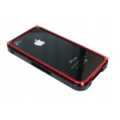 Bumper iPhone 4S Aluminium Blade Rouge et noir