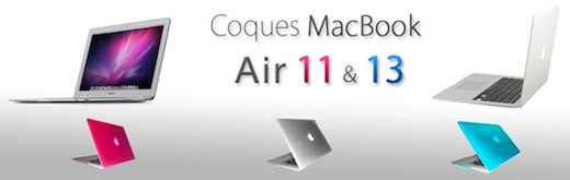 Coques de protection MacBook Air 11 et 13